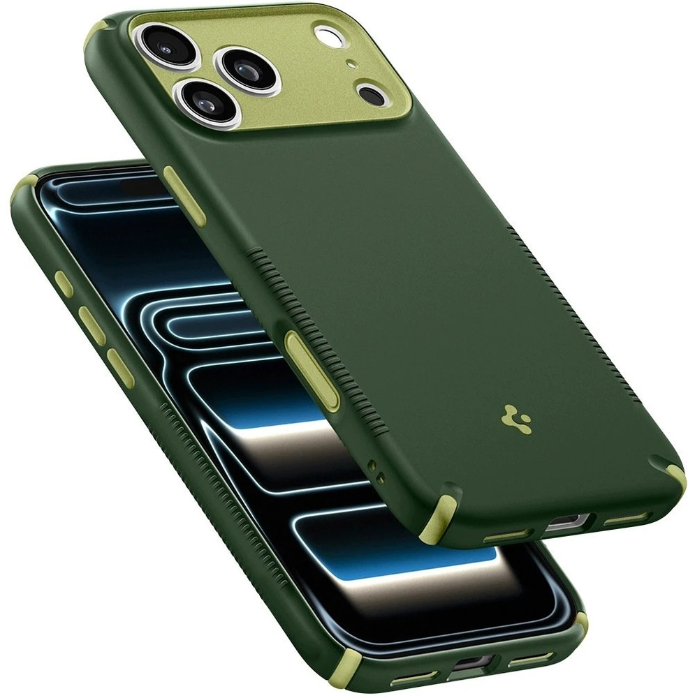Dėklas Spigen Nano Pop MagSafe Case for iPhone 18 Pro / 17 Pro - Žalias