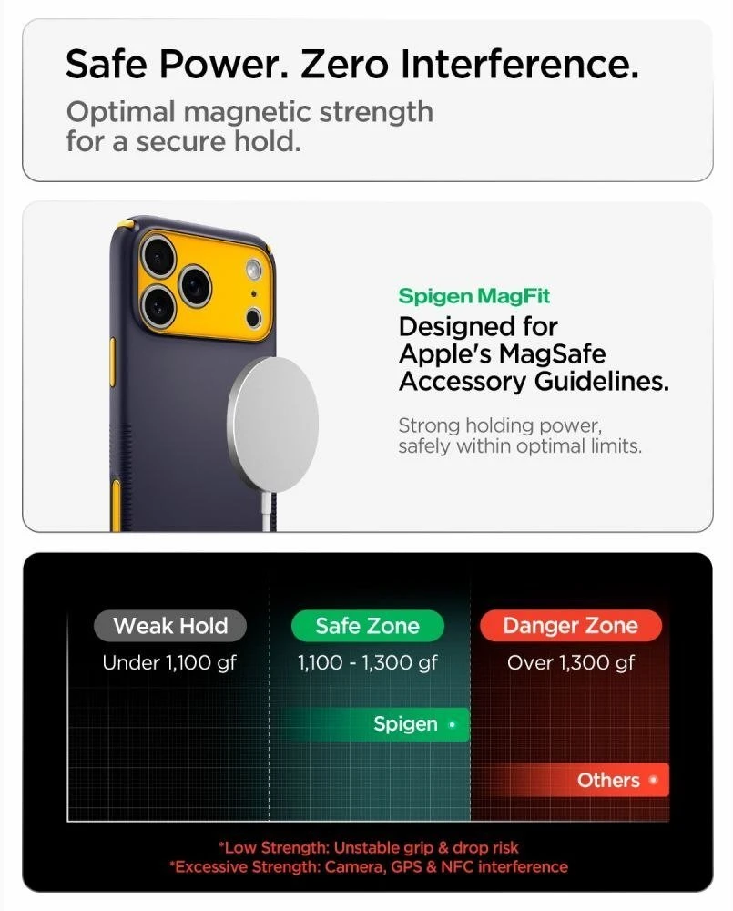 Spigen Nano Pop HIBRIDINIS MagSafe DĖKLAS iPhone 17 Pro / 18 Pro BLUEBERRY NAVY