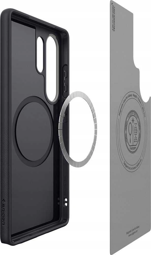 Spigen Caseology Nano Pop dėklas skirtas Samsung Galaxy S25 Ultra – juodos spalvos