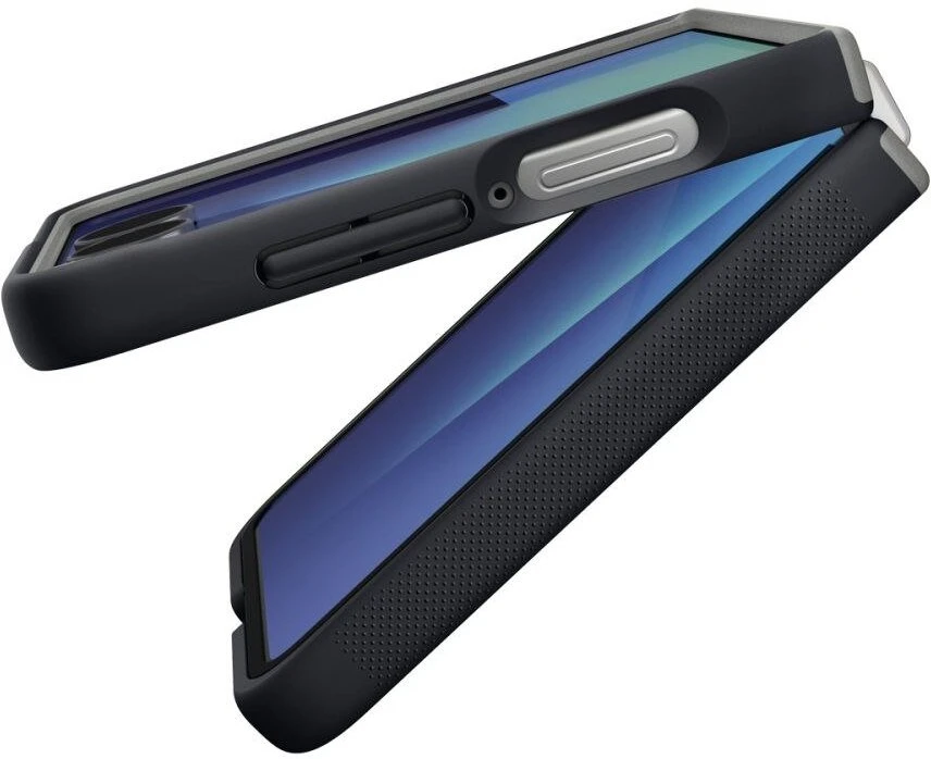 Dėklas Spigen Nano Pop Mag Magsafe Galaxy Z Flip 7 Juodas Sesame