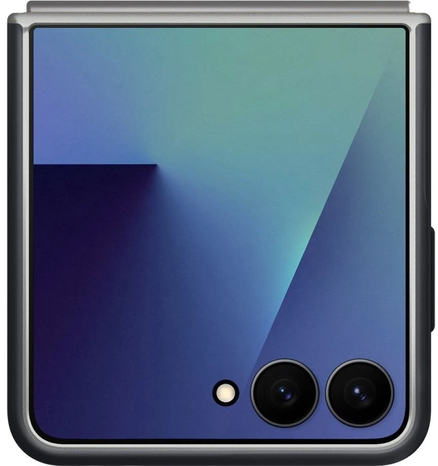 Dėklas Spigen Nano Pop Mag Magsafe Galaxy Z Flip 7 Juodas Sesame