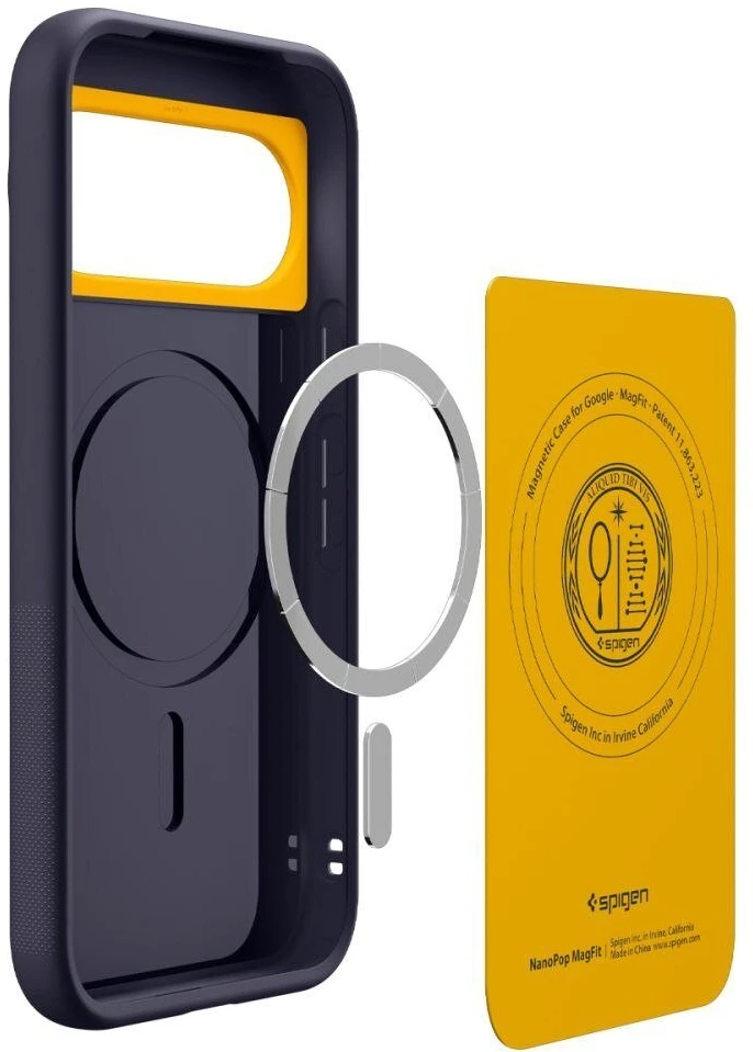 SPIGEN NANO POP MAG MAGSAFE GOOGLE PIXEL 11 DĖKLAS BLUEBERRY NAVY