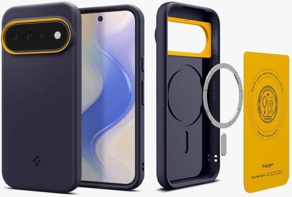SPIGEN NANO POP MAG MAGSAFE DĖKLAS GOOGLE PIXEL 11 PRO XL BLUEBERRY NAVY