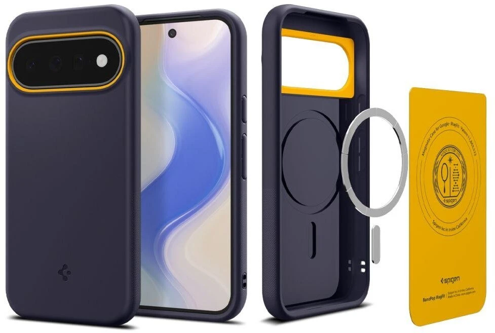 SPIGEN NANO POP MAG MAGSAFE GOOGLE PIXEL 11 DĖKLAS BLUEBERRY NAVY