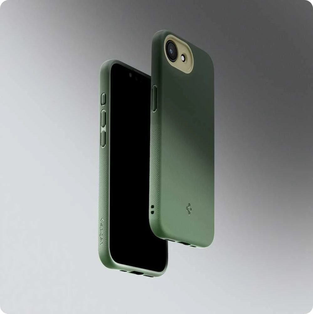 Spigen Nano Pop MagSafe dėklas iPhone 16e/17e - Matte Žalias