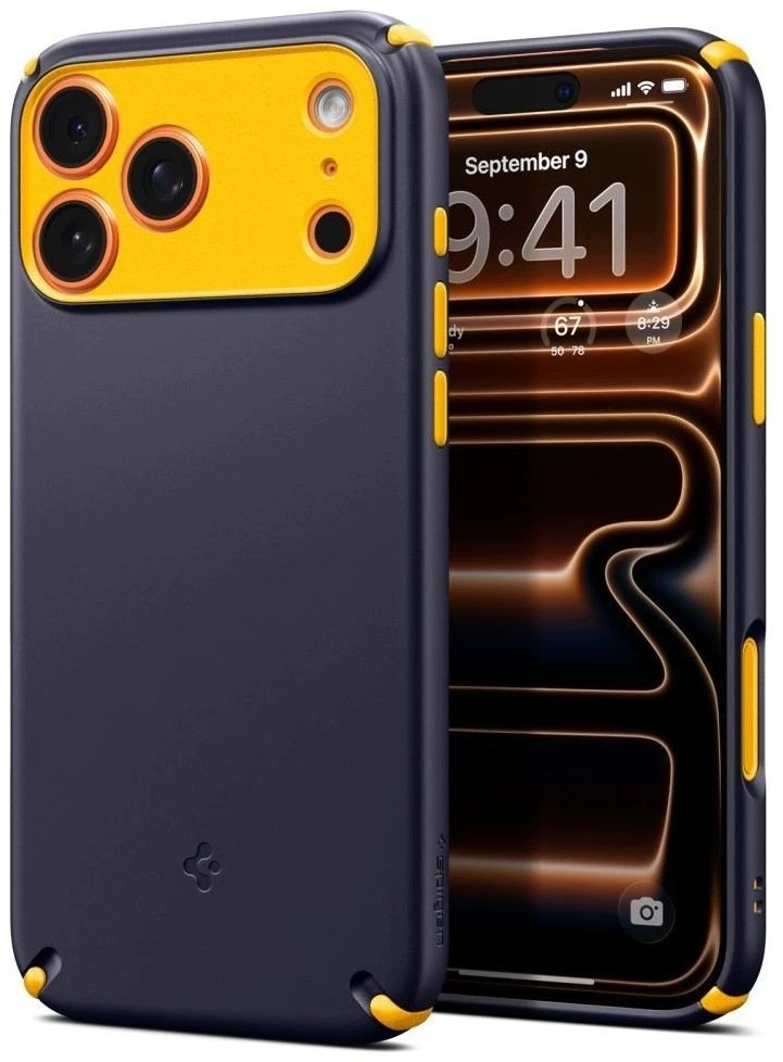 Dėklas Spigen Nano Pop MagSafe iPhone 17 Pro / 18 Pro BLUEBERRY NAVY