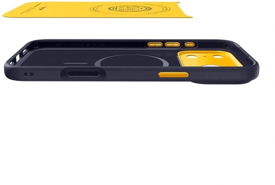 Dėklas Spigen Nano Pop MagSafe iPhone 17 Pro Max / 18 Pro Max mėlyna (BLUEBERRY NAVY)