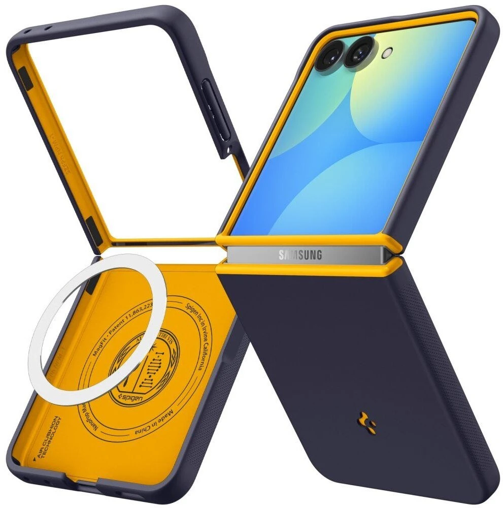 Dėklas SPIGEN NANO POP MAGSAFE GALAXY Z FLIP 8 MĖLYNAS (BLUEBERRY NAVY)