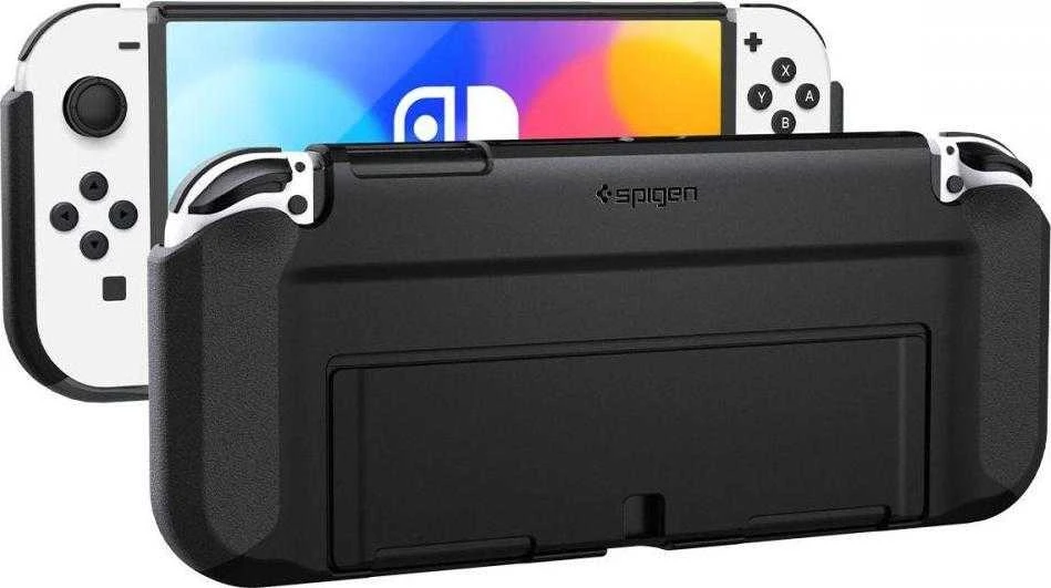 Spigen Thin Fit, juodos spalvos – Nintendo Switch OLED