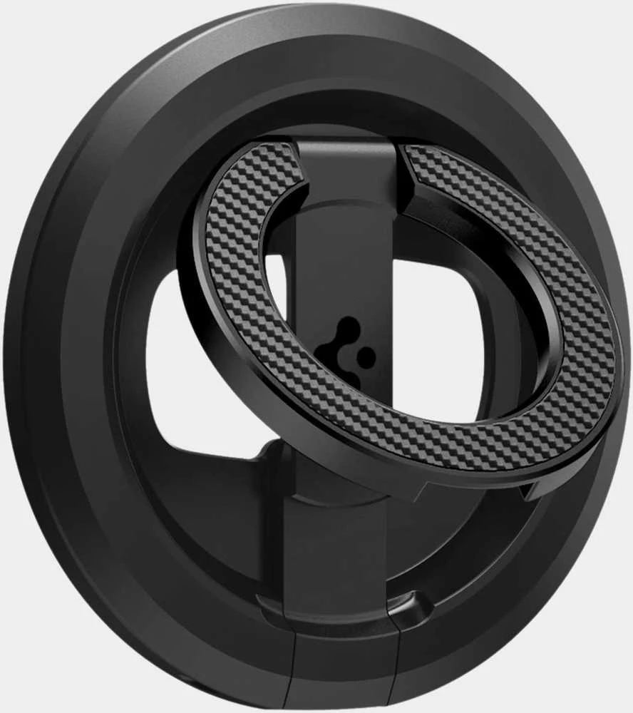 Spigen O-Mag magnetinis telefono laikiklis su reguliuojamu stovu