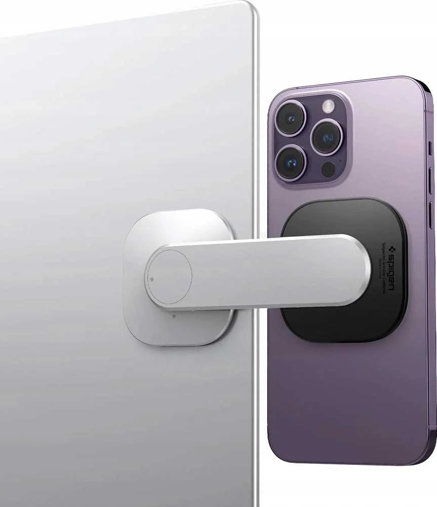 Spigen OneTap Monitorius/Nešiojamas kompiuteris Mount S312, sidabrinis