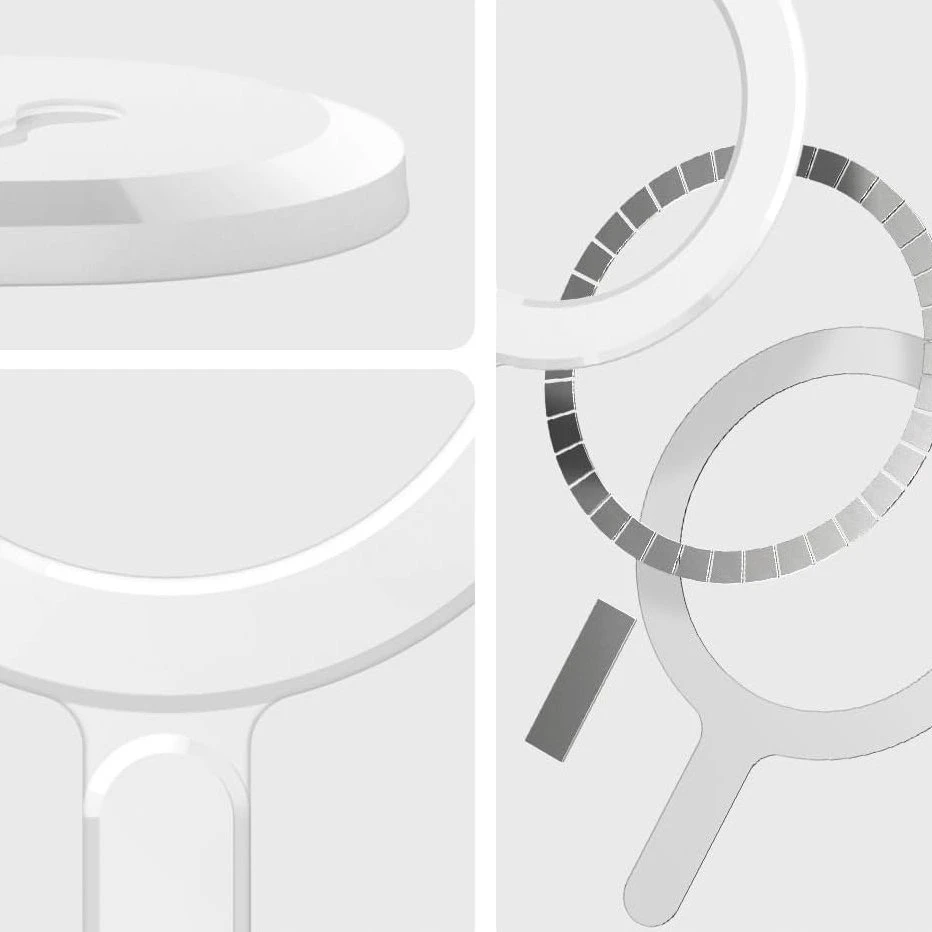 Spigen OneTap Ring magnetinė plokštelė, balta