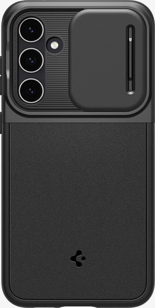 Spigen Optik Armor dėklas skirtas Samsung Galaxy S23 FE, spalva - Juoda