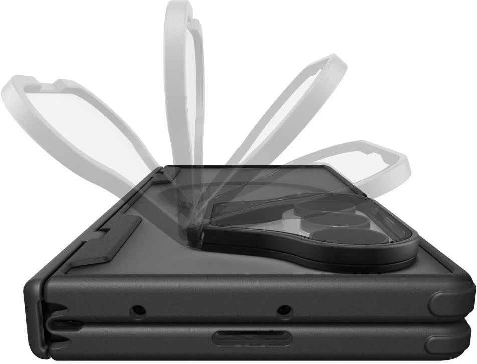 Dėklas SPIGEN OPTIK ARMOR PRO MAGSAFE GALAXY Z FOLD 8 ULTRA Juodas