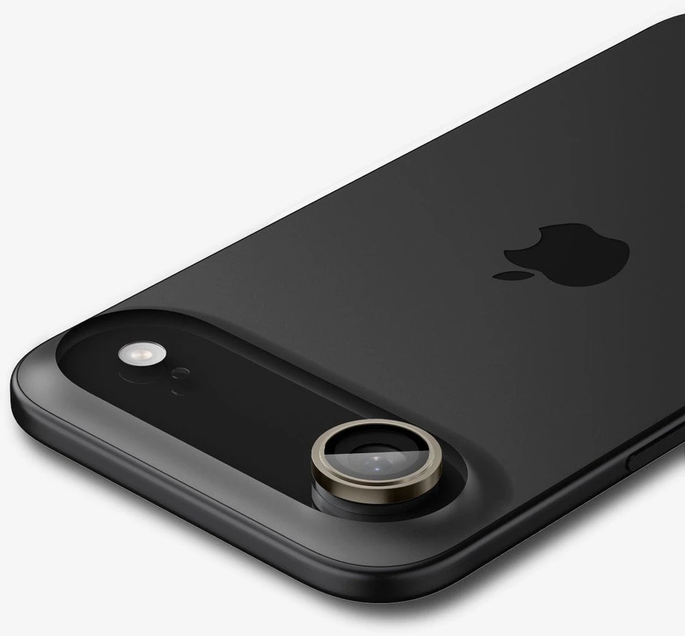 Spigen Glass tR EZ Fit Optik Pro 2 Pack, auksinis - iPhone Air
