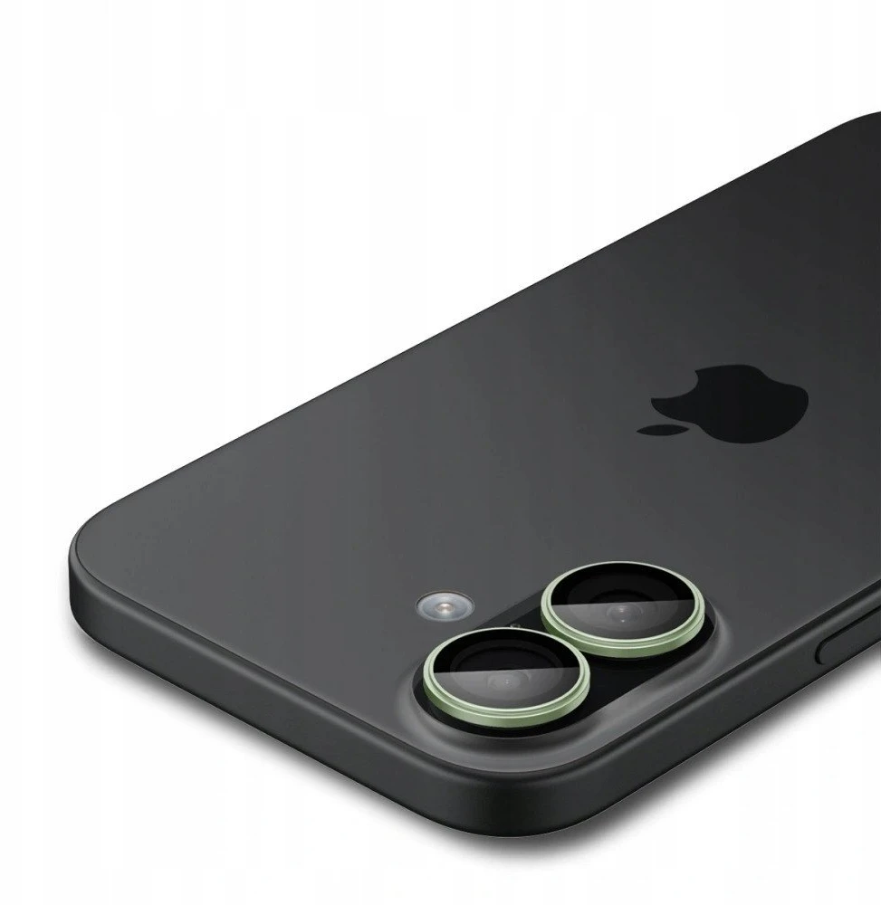 Spigen Glass tR EZ Fit Optik Pro 2 Pack, žalias - iPhone 17