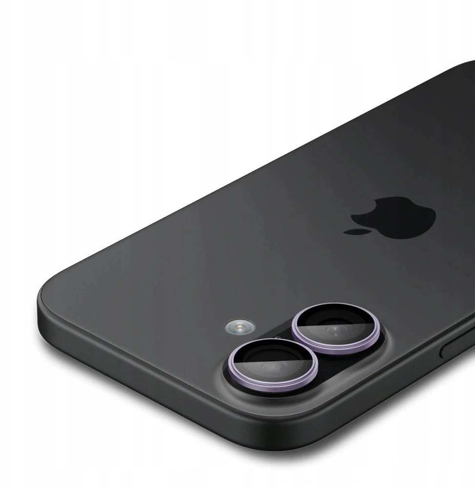 Spigen Glass tR EZ Fit Optik Pro 2 Pack, violetinė - iPhone 17