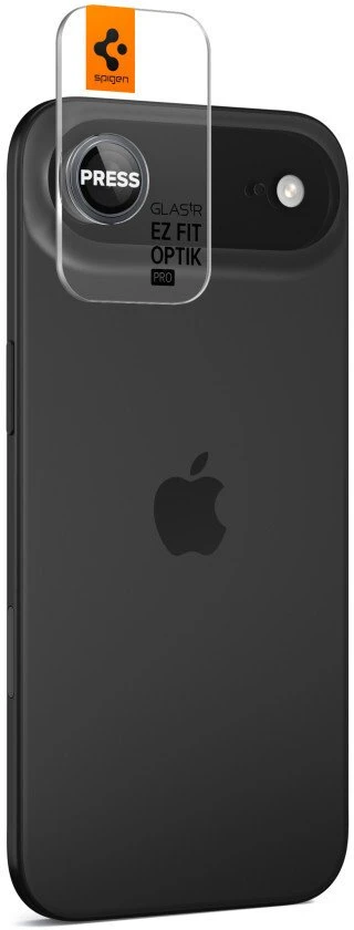 Spigen Optik Pro L-Series 2-pack iPhone Air Lens Glass - Juodas and Raudona