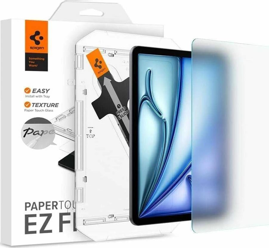 „Spigen Paper Touch EZ Fit“ 1 pakuotė – „Apple iPad Air 11“ (2024/2025/2026)