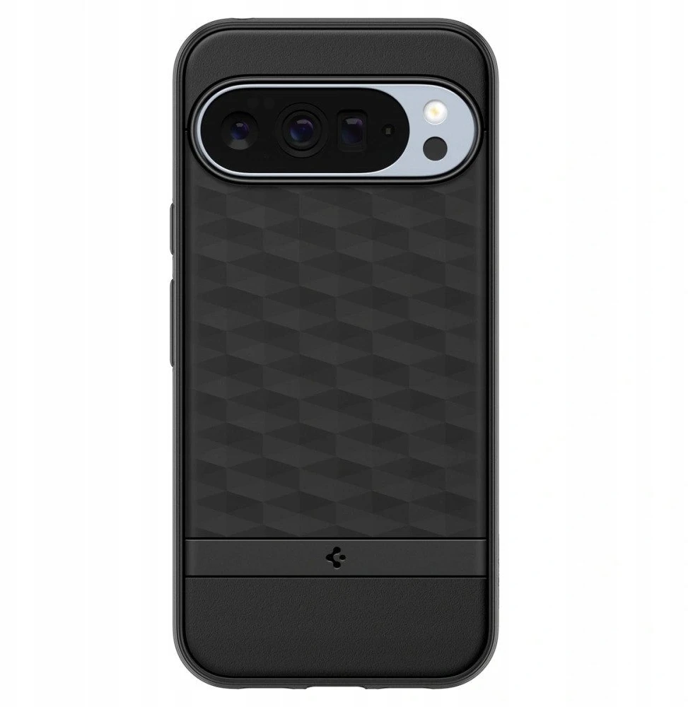 Spigen Parallax Mag MagSafe dėklas skirtas Google Pixel 10/10 Pro – matinis juodos spalvos