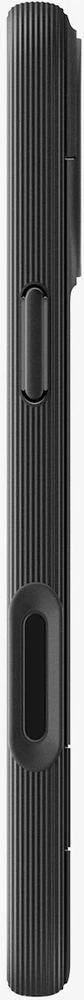 Spigen Parallax „S” MagSafe dėklas skirtas Apple iPhone 17Pro – matinis juodos spalvos