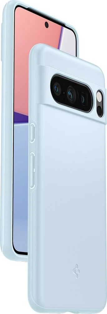 Dėklas Spigen Thin Fit, prislopinta mėlyna - Google Pixel 8 Pro