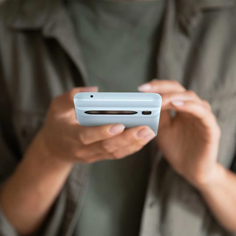 Dėklas Spigen Thin Fit, prislopinta mėlyna - Google Pixel 8 Pro