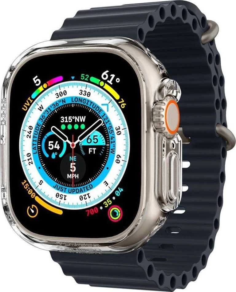 „Spigen Thin Fit“, skaidrus – „Apple Watch Ultra 2“ / „Ultra 49mm“