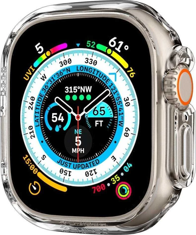 „Spigen Thin Fit“, skaidrus – „Apple Watch Ultra 2“ / „Ultra 49mm“