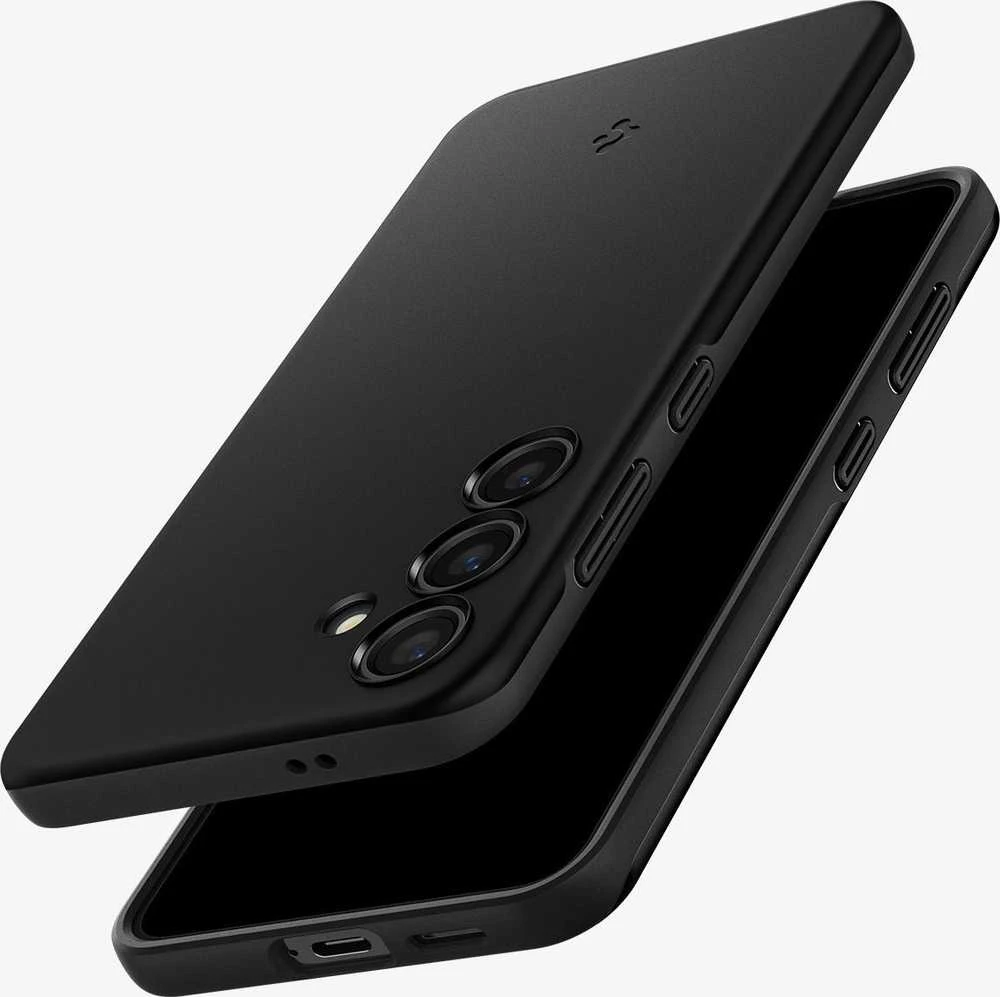 Samsung Galaxy S24 Spigen Thin Fit dėklas telefonui juodos spalvos