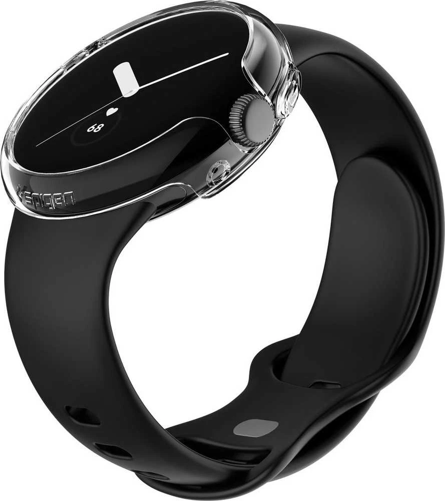 „Spigen Thin Fit“, krištolo skaidrumo – „Google Pixel Watch 2/1“