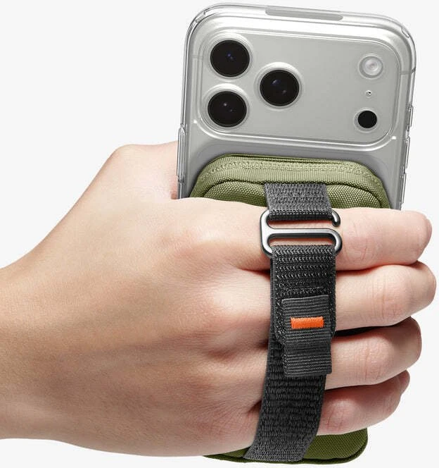 Spigen Portable Organizer Pouch TintapZip MagSafe, olive žalias