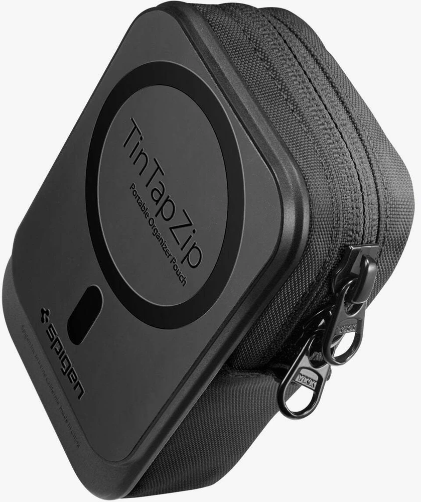 Dėklas Spigen Portable Organizer Pouch TintapZip MagSafe, juodos spalvos