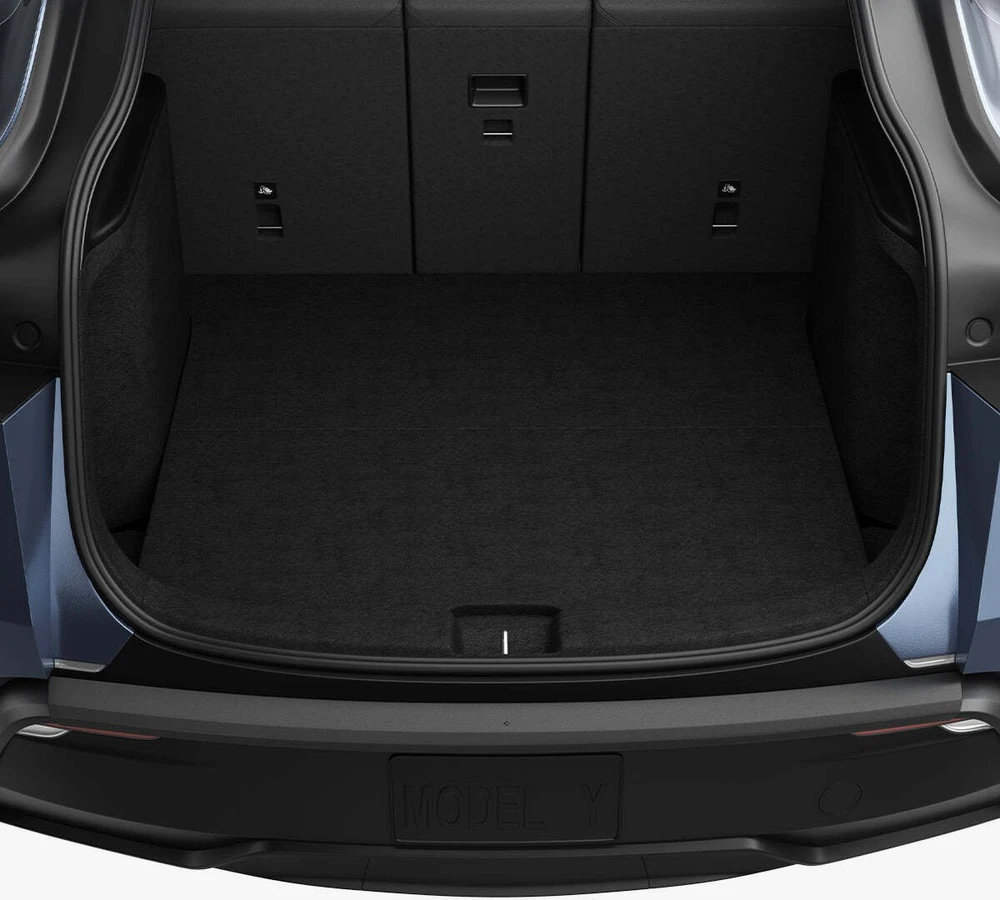 Spigen Galinio bamperio apsauga TG200-YJ, matinė juoda - Tesla Model Y(Juniper)