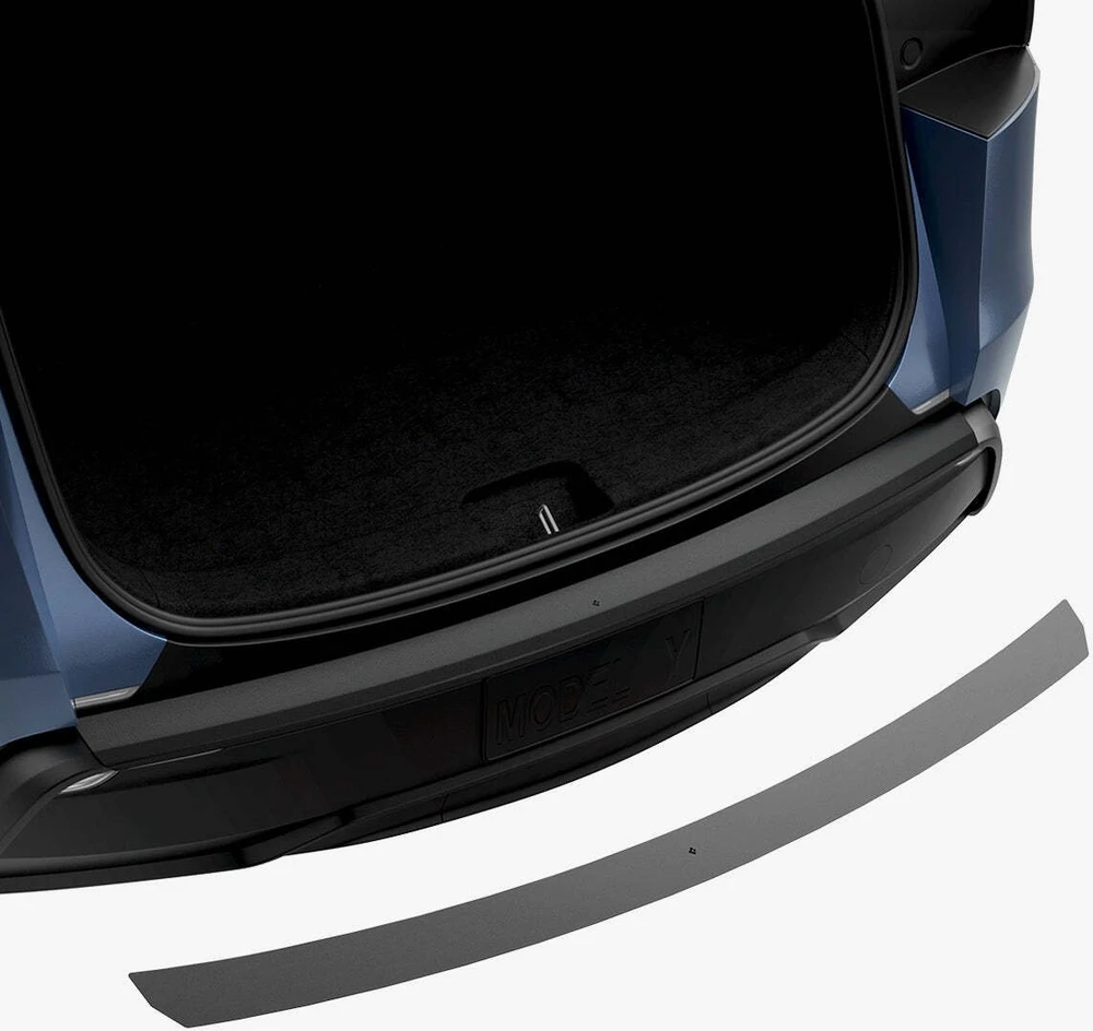 Spigen Galinio bamperio apsauga TG200-YJ, matinė juoda - Tesla Model Y(Juniper)
