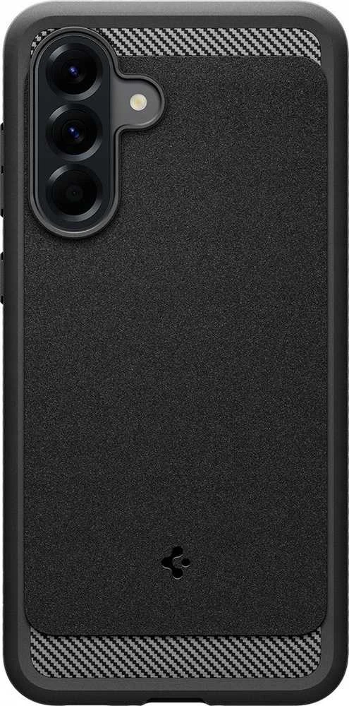 Spigen Rugged Armor, matte dėklas telefonui juodos spalvos – Samsung Galaxy A56 5G