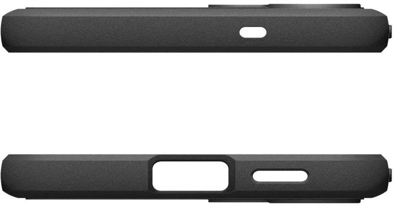 Dėklas „SPIGEN RUGGED ARMOR GALAXY S25 FE“ MATINĖ JUODA
