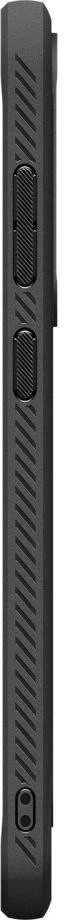 Dėklas „SPIGEN RUGGED ARMOR GALAXY S25 FE“ MATINĖ JUODA
