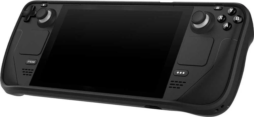 Spigen Rugged Armor, juodos spalvos – Steam Deck