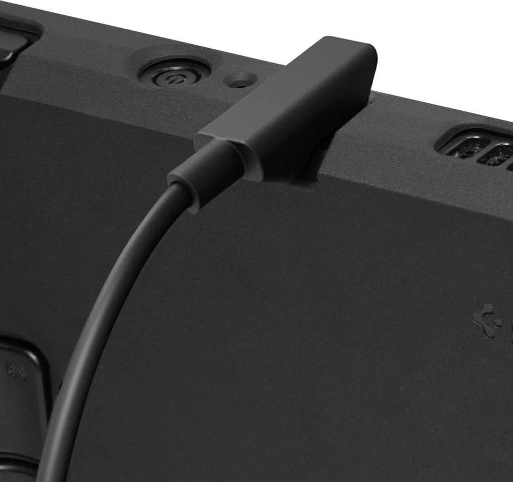 Spigen Rugged Armor, juodos spalvos – Steam Deck