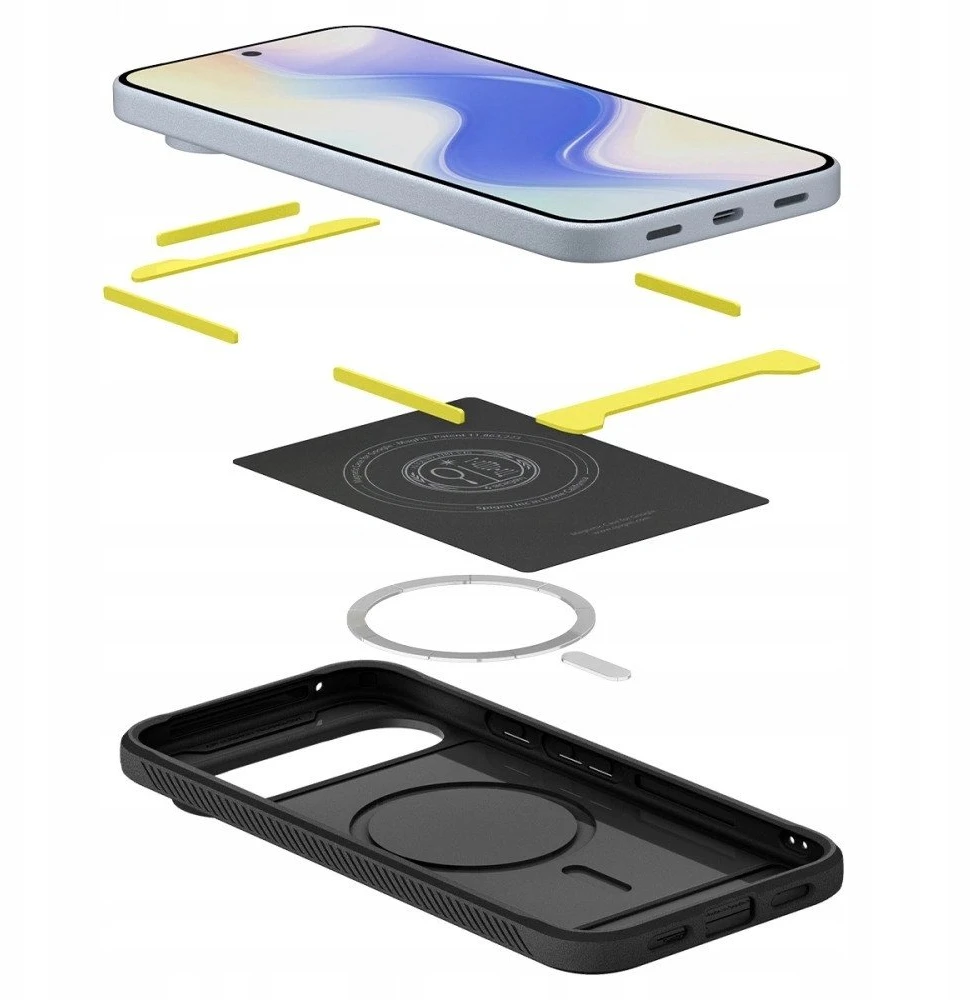 Dėklas SPIGEN RUGGED ARMOR MAG MAGSAFE GOOGLE PIXEL 10 / 10 PRO MATTE Juodas