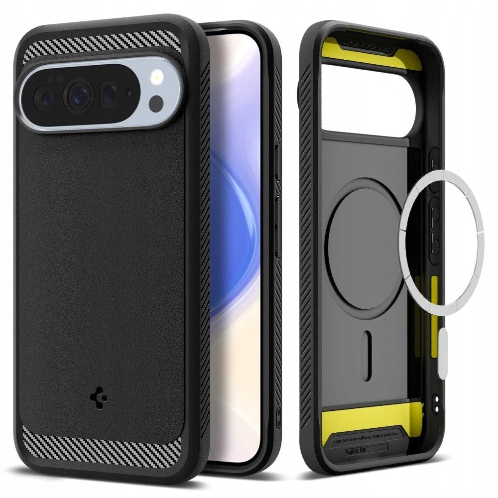 Dėklas SPIGEN RUGGED ARMOR MAG MAGSAFE GOOGLE PIXEL 10 / 10 PRO MATTE Juodas