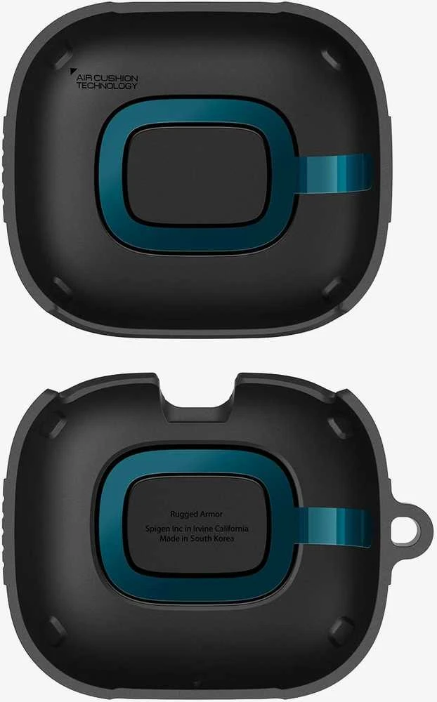 Spigen „Rugged Armor“, matinės juodos spalvos – „Apple Powerbeats Pro 2“