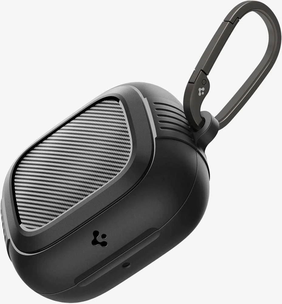 Spigen „Rugged Armor“, matinės juodos spalvos – „Apple Powerbeats Pro 2“