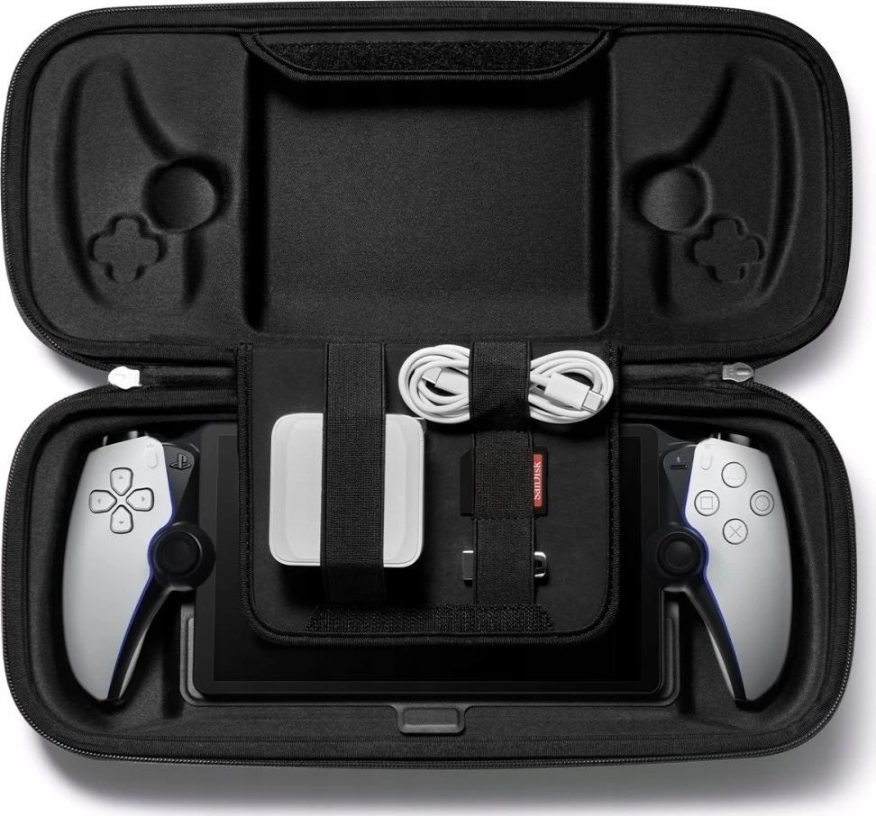 Spigen Rugged Armor Pro Sony Playstation Portal – juodos spalvos dėklas