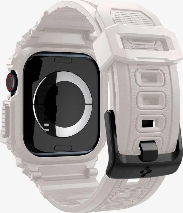 Spigen Rugged Armor Pro, dune beige - Apple Watch 10 42mm