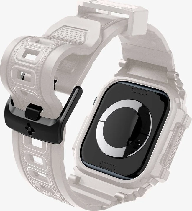 Spigen Rugged Armor Pro, dune beige - Apple Watch 10 42mm