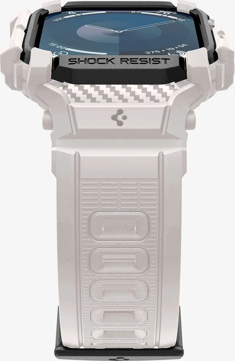 Spigen Rugged Armor Pro, dune beige - Apple Watch 10 42mm