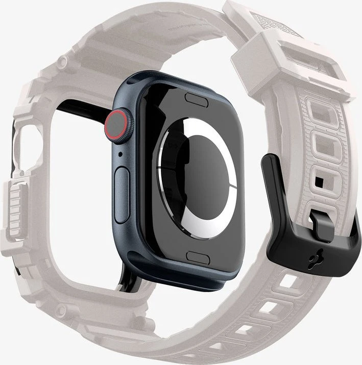 Spigen Rugged Armor Pro, dune beige - Apple Watch 10 42mm