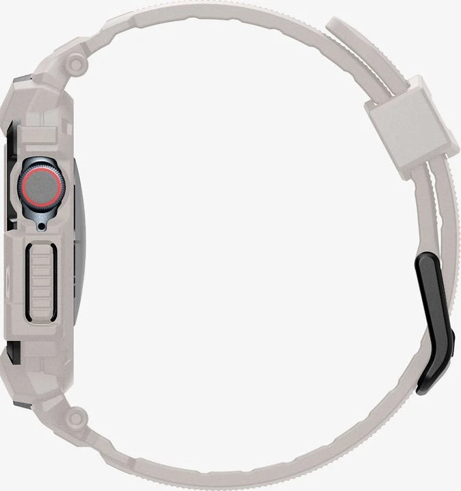 Spigen Rugged Armor Pro, dune beige - Apple Watch 10 42mm
